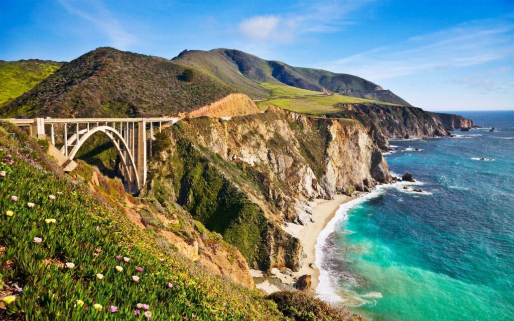 Bixby Bridge in Big Sur California Wallpapers