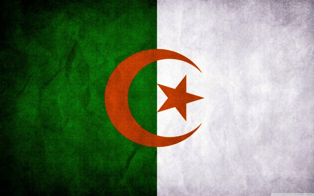 Algeria Flag ❤ K 2K Desk 4K Wallpapers for K Ultra 2K TV • Dual