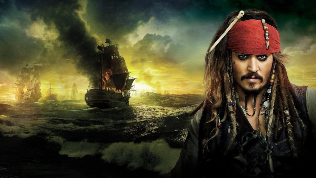 Captain Jack Sparrow Running Wallpapers