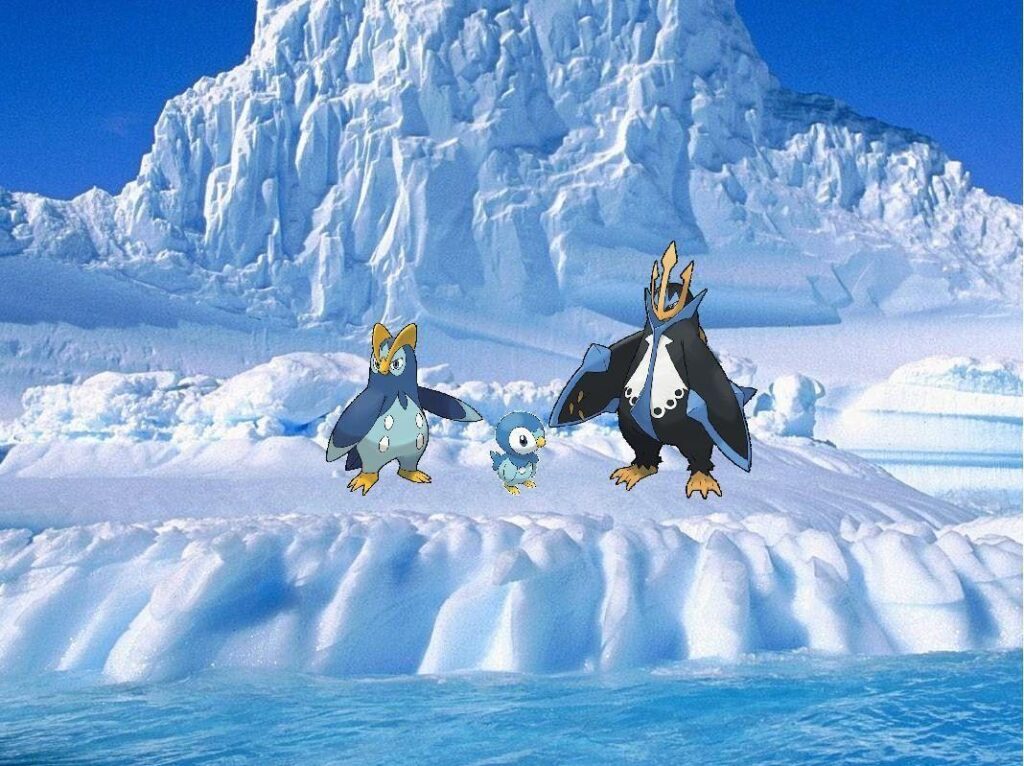 Piplup Wallpaper Piplup,Prinplup and Empoleon in Antarctica HD