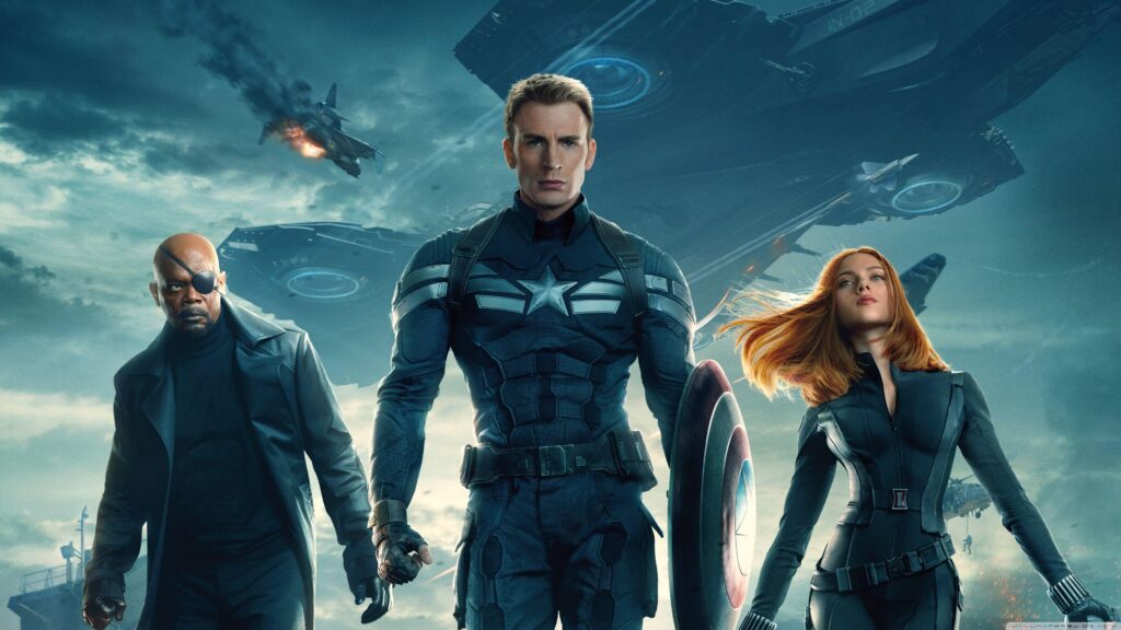 Captain America The Winter Soldier Movie 2K desk 4K wallpapers