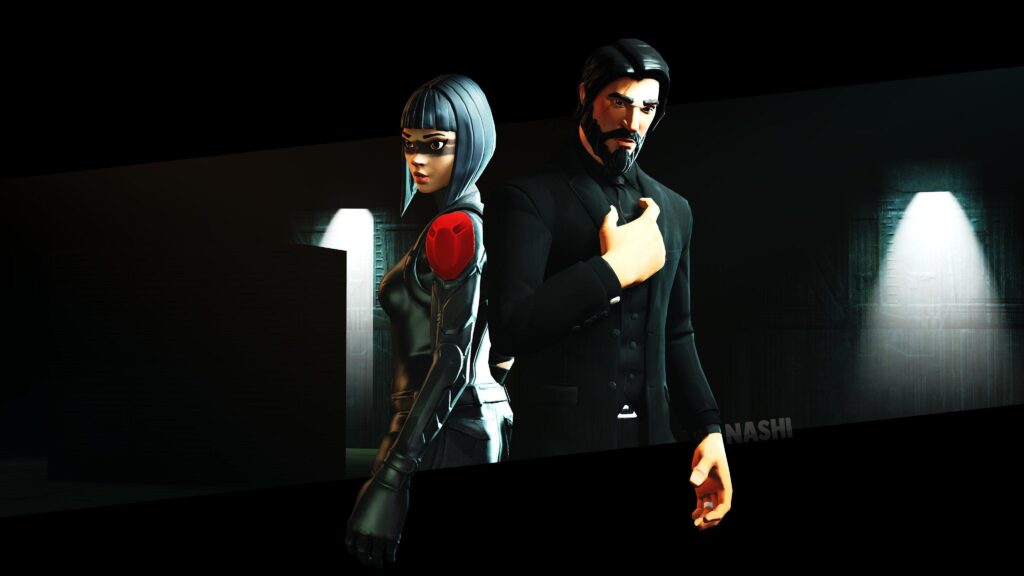 Fortnite John Wick & Shadow Ops By Mrsnashi Wallpapers and