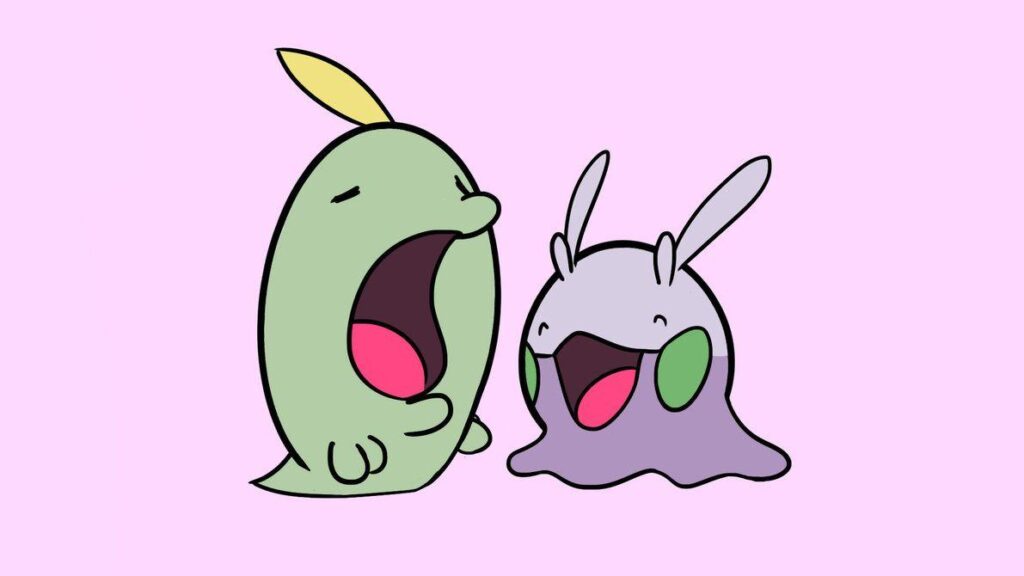 Goomy and Gulpin Wallpapers by xpancaikx