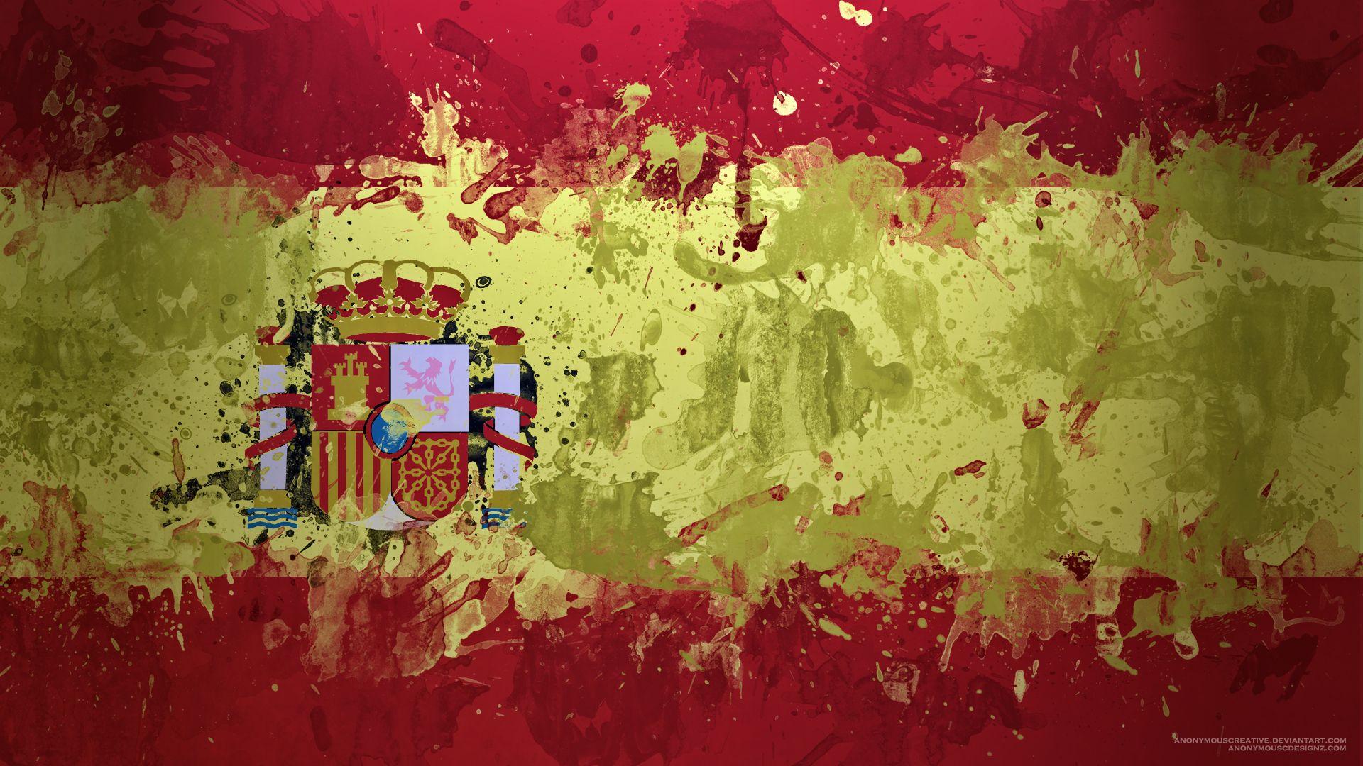 Spain Flag Wallpaper and Wallpapers for Mac, PC
