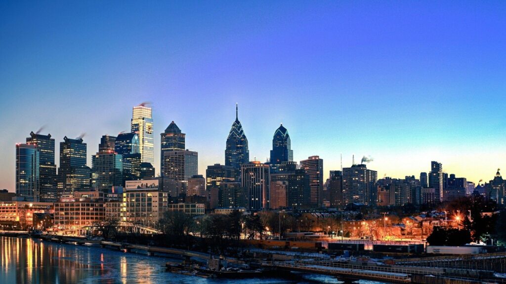 Philadelphia Skyline Wallpapers ·①