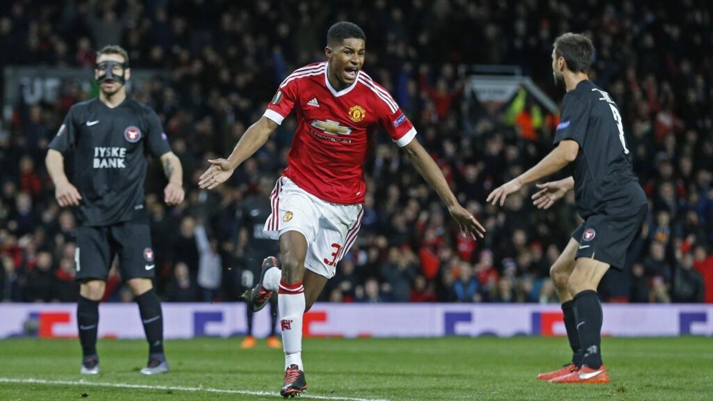 Marcus Rashford double on debut sets up