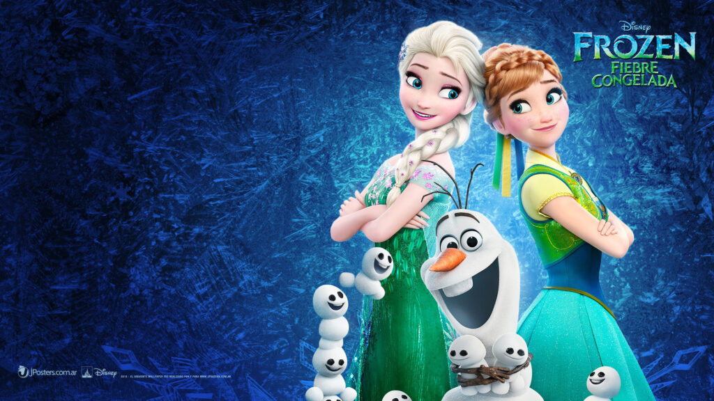Elsa and Anna Wallpaper Frozen Fever Wallpapers 2K wallpapers and