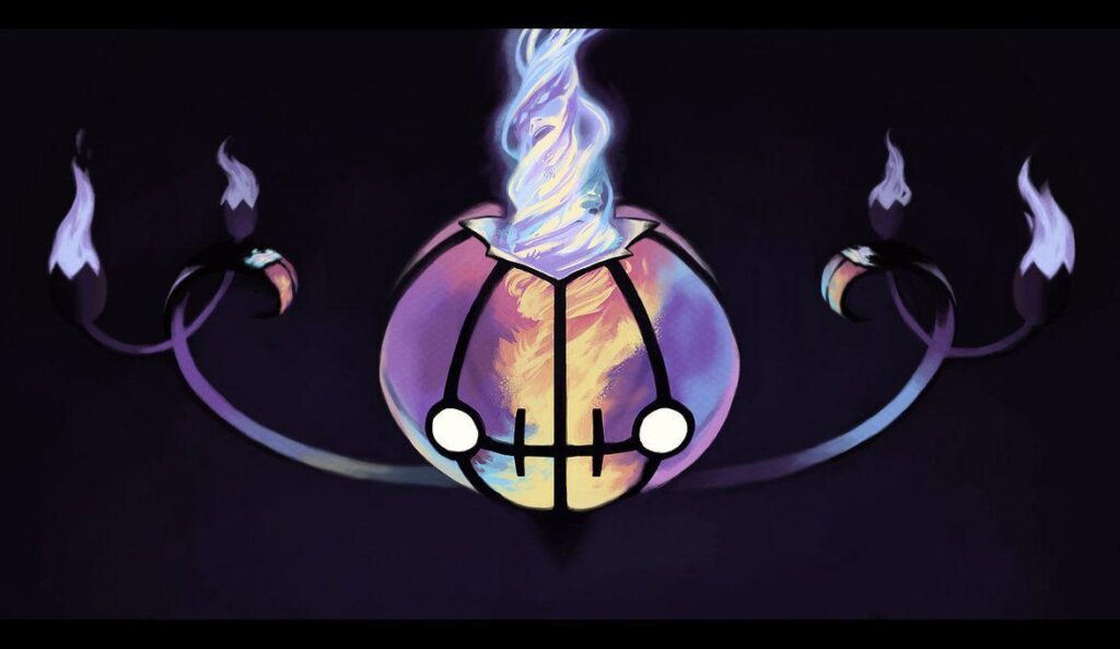 Chandelure Ghostly Symmetry by aocom