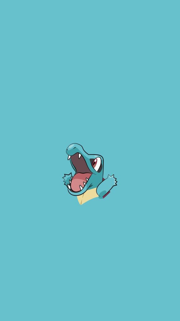 Totodile Pokemon iPhone 2K Wallpapers
