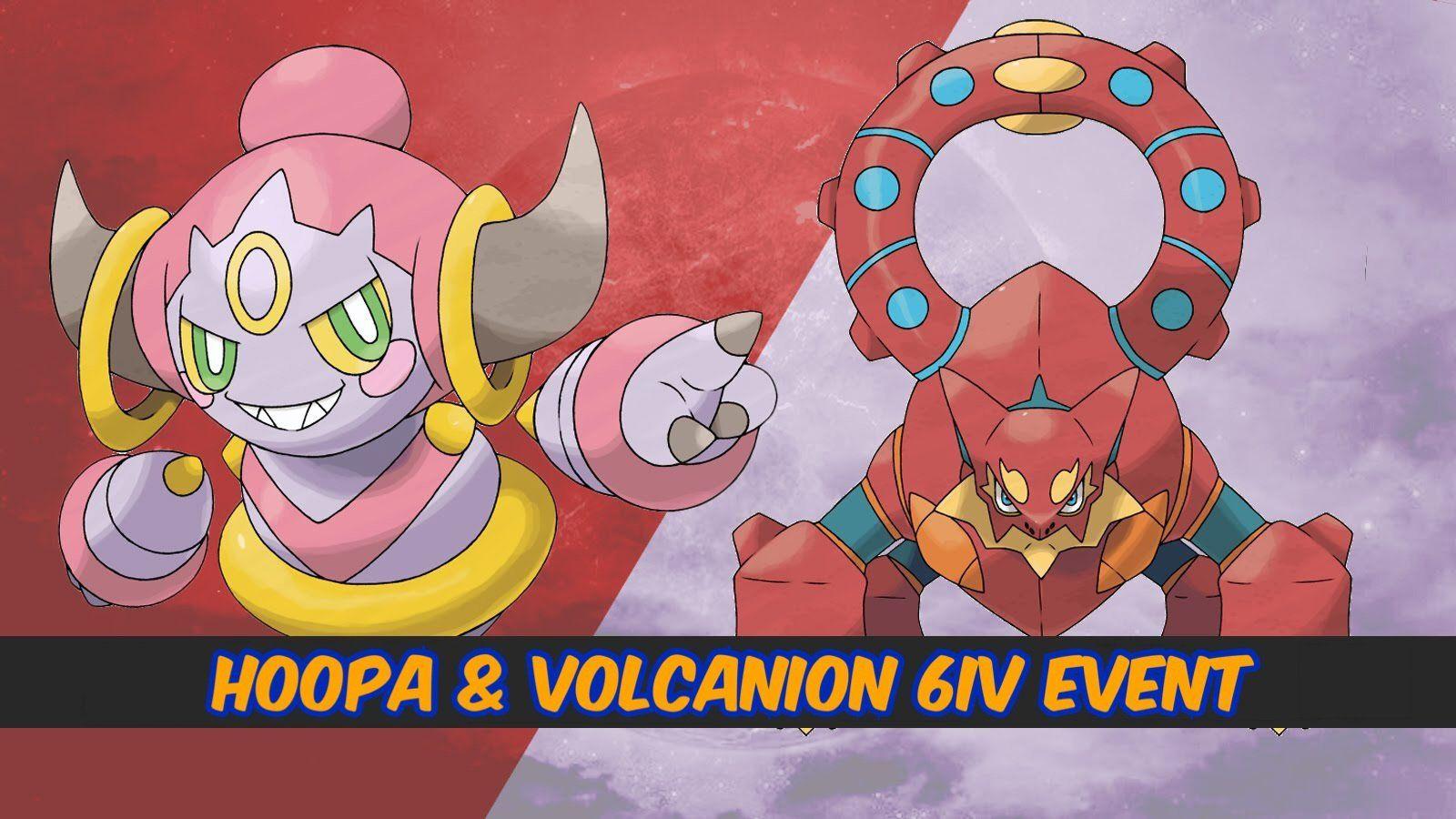Hoopa|Volcanion Pokemon XY and ORAS Video Games