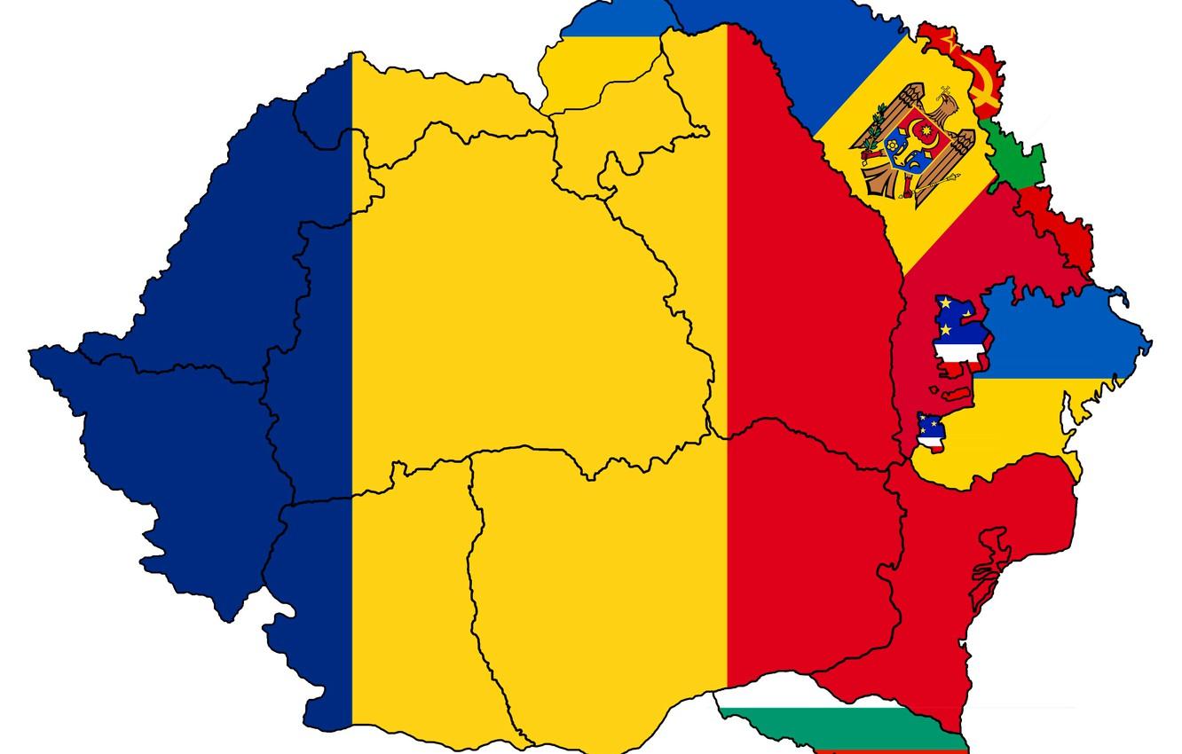 Wallpapers flag, custom, Romania, flag, Ukraine, Moldova, romania
