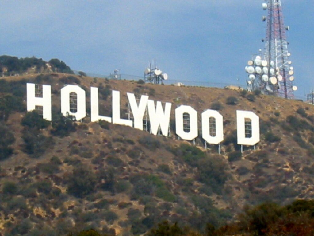 Wallpaper For – Hollywood Sign Night Wallpapers