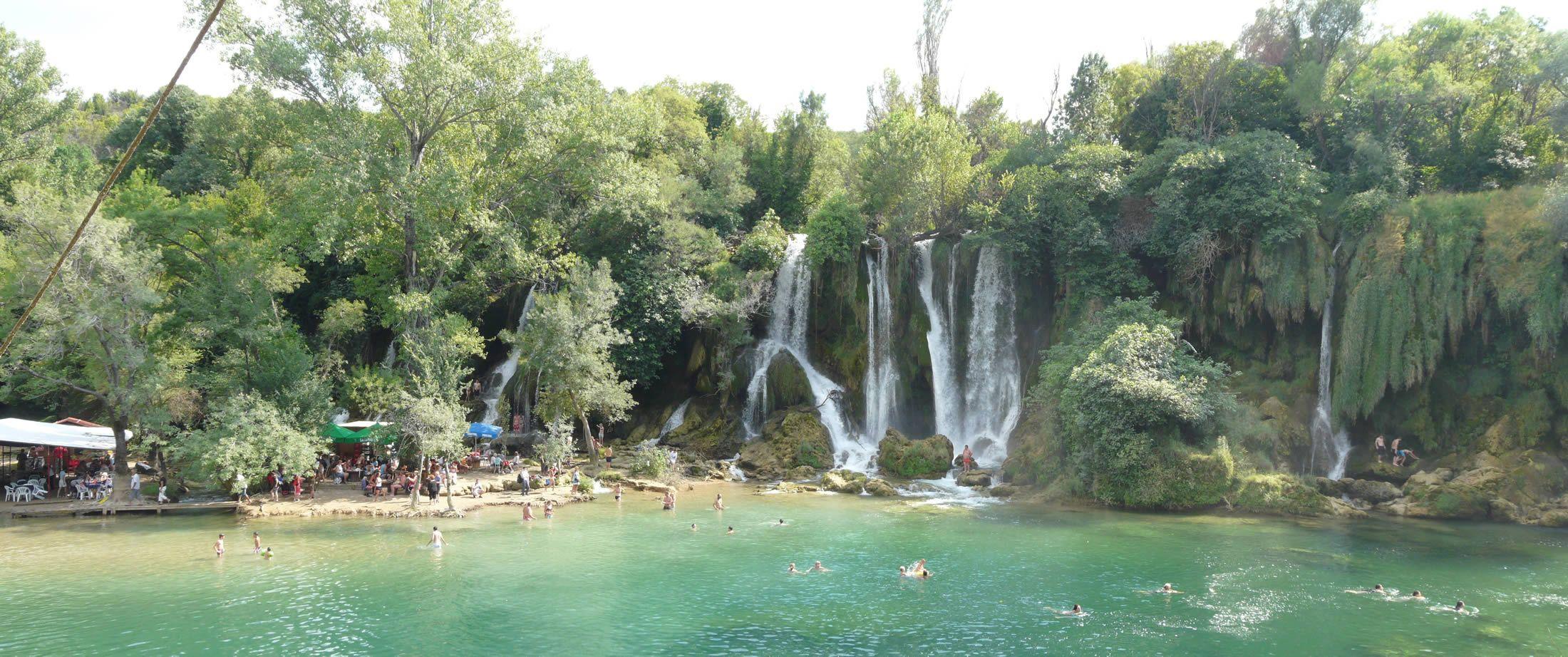Bosnia and herzegovina waterfall