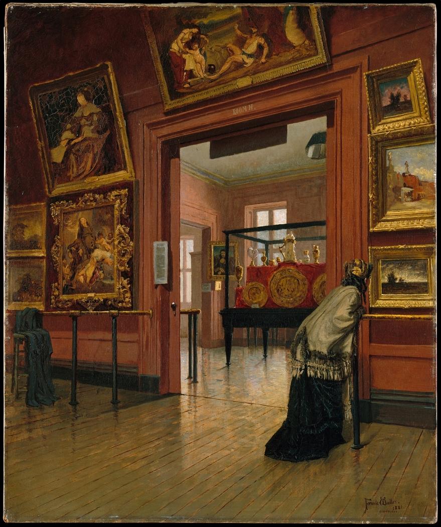 Interior View of The Metropolitan Museum of Art when in Fourteenth