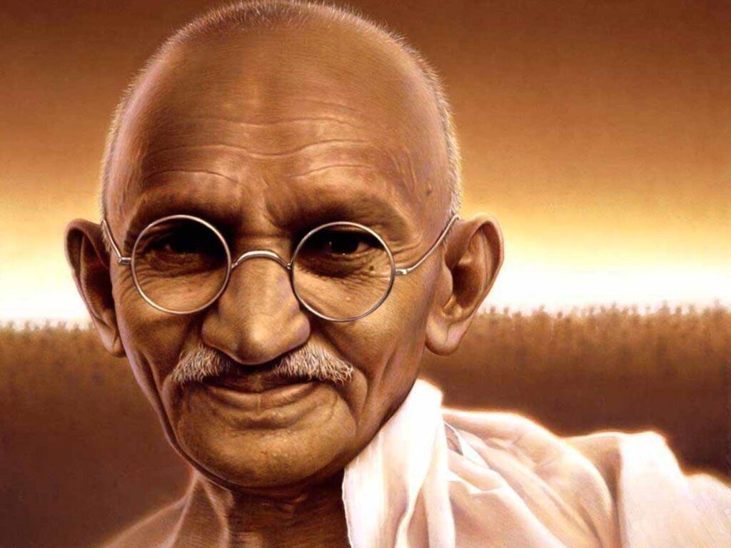 Title-Mahatma Gandhi Jayanti desk 4K 2K Wallpaper