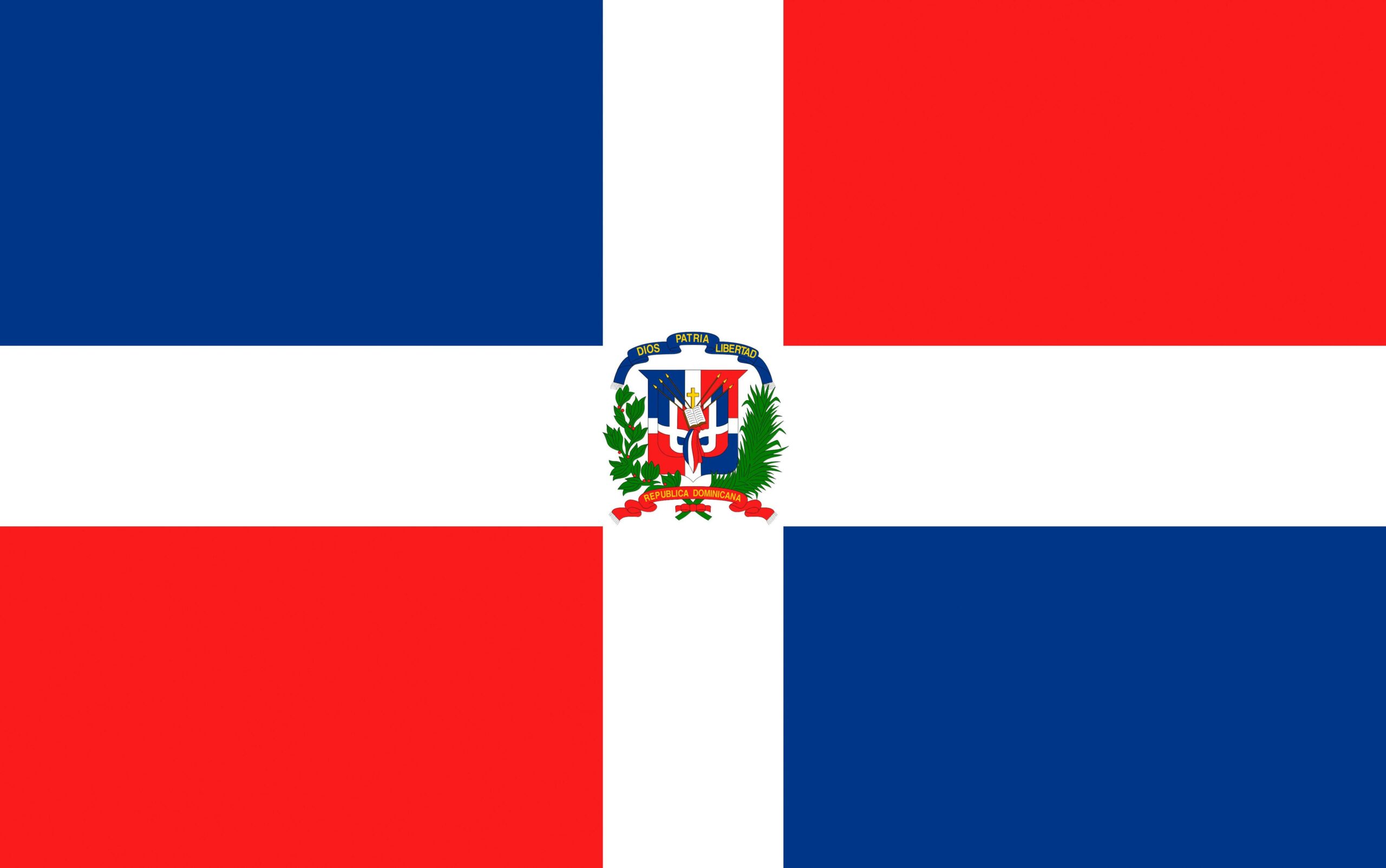 Dominican Republic Flag Cross