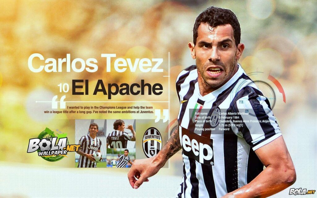 WZ Carlos Tevez Wallpapers, Carlos Tevez 2K Pictures and