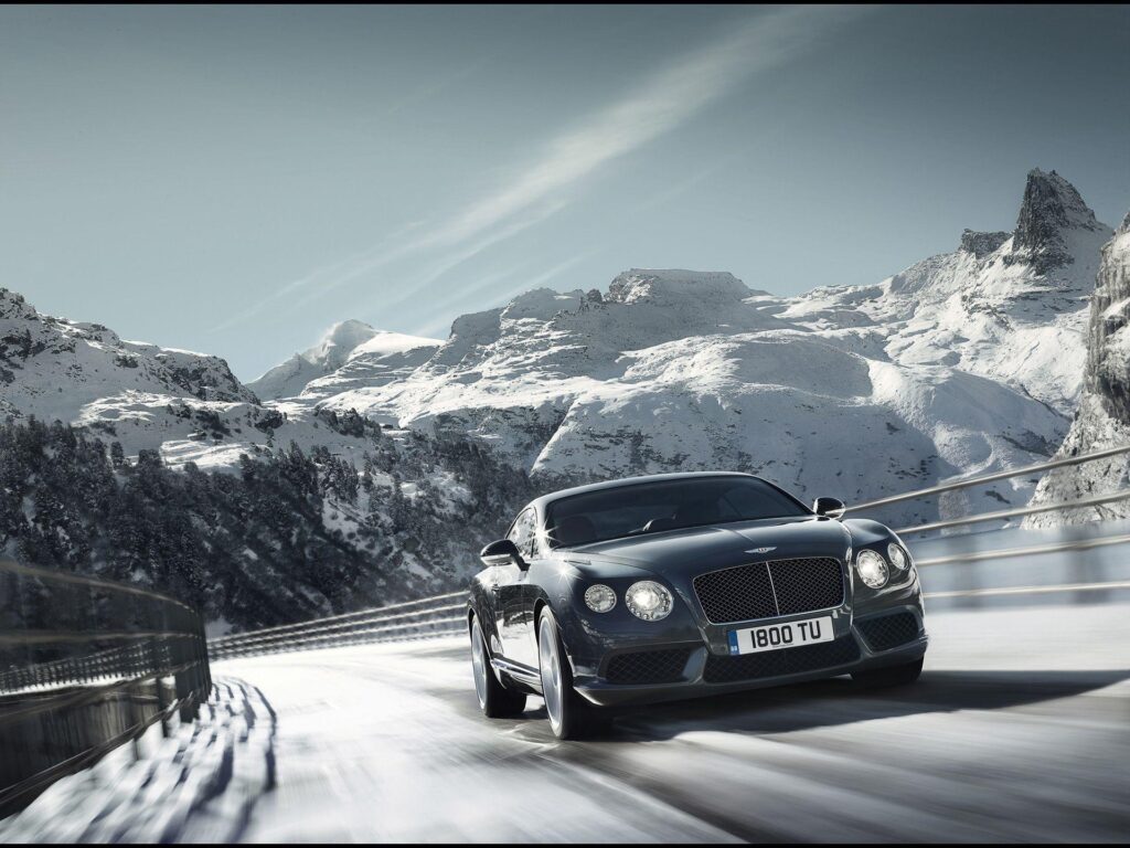 Bentley Continental GT V Gray Speed wallpapers