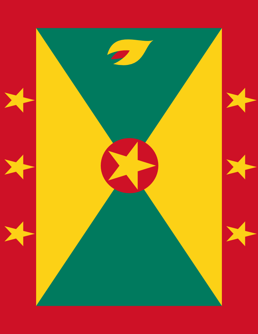 Grenada flag full