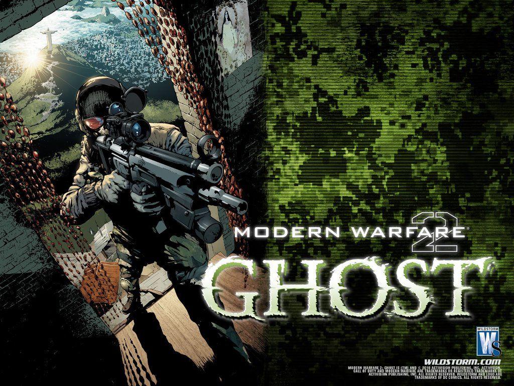 Modern Warfare Ghost Comic Wallpapers