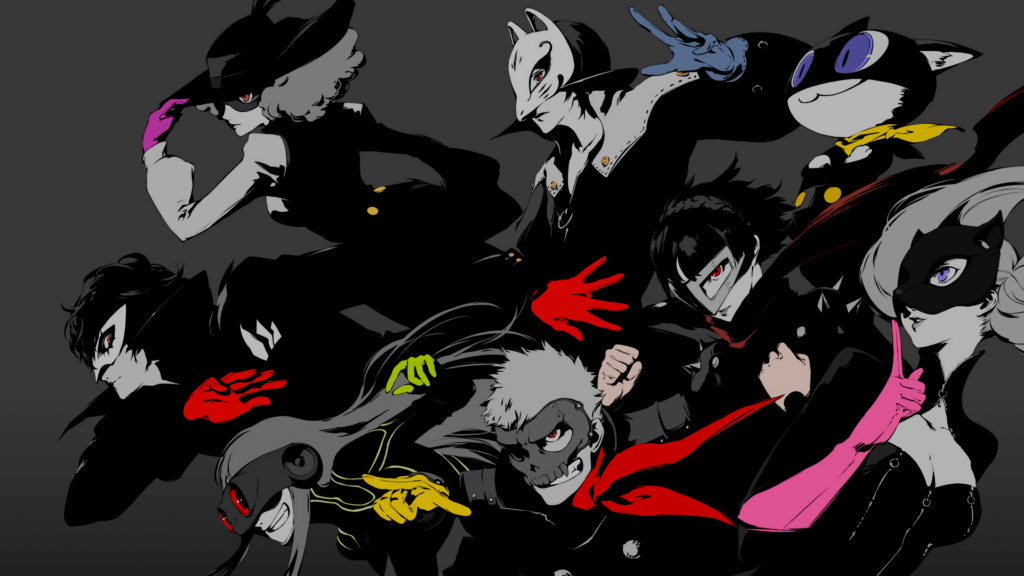 Selective Coloring) Persona Wallpapers