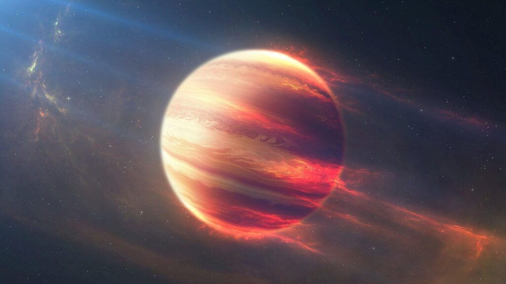 Space Fire Planet K Wallpapers