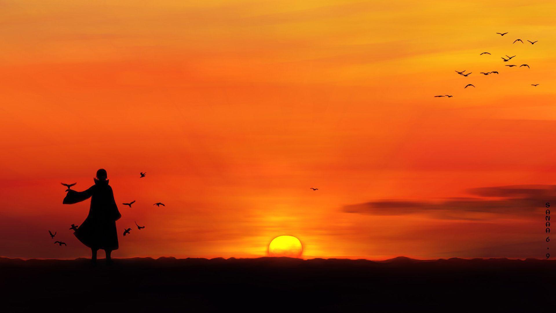 Itachi Uchiha Sunset i Wallpapers HD
