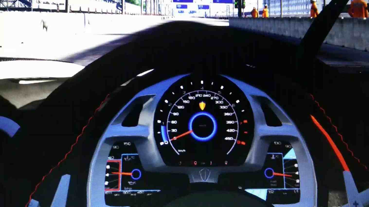 Koenigsegg Regera Speedometer