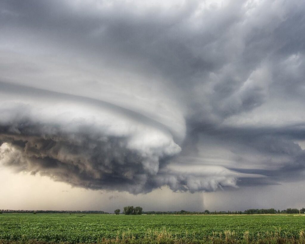 Supercell Tag wallpapers Supercell North Dakota Grass Cloud Sky