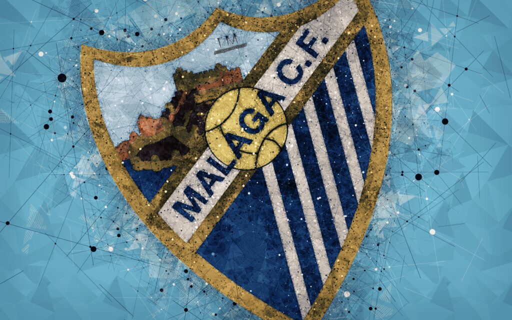 Download wallpapers Malaga CF, k, creative logo, Spanish football