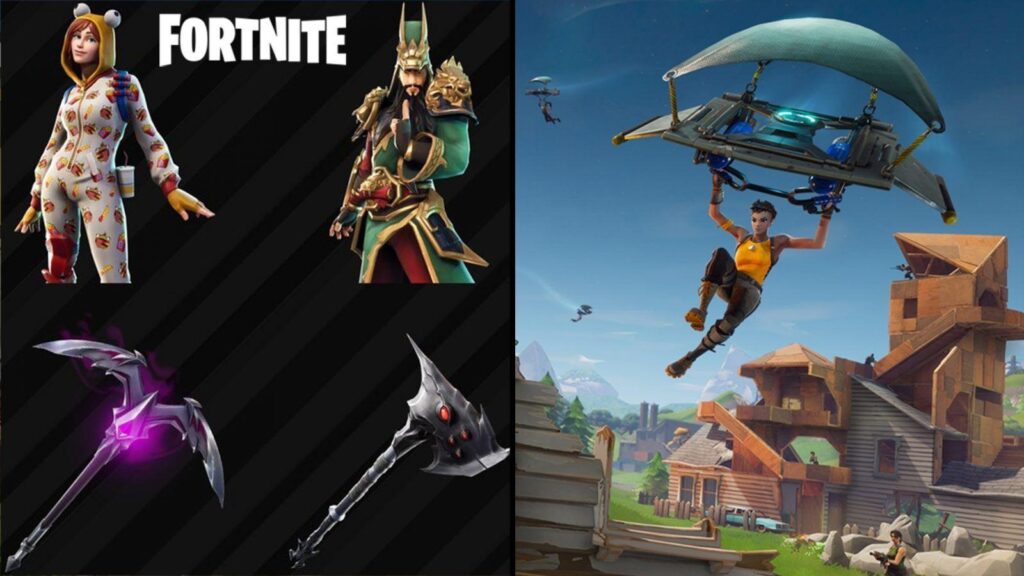Leaked Fortnite skins and cosmetics found in the V update files