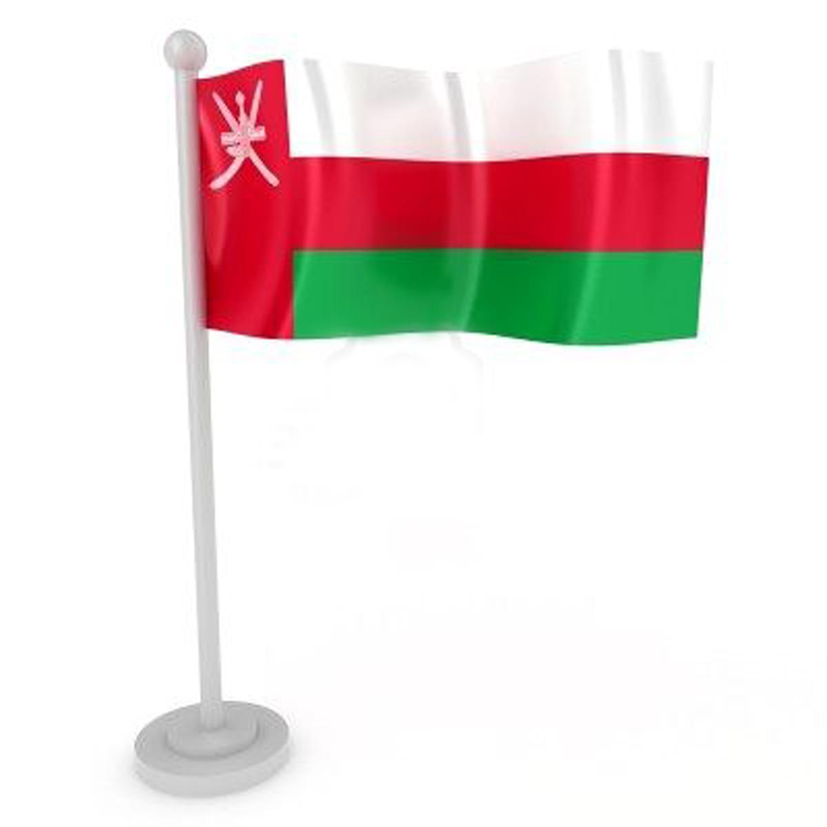 Graphics Wallpapers Flag Of Oman , Omani National Flag In Graphic