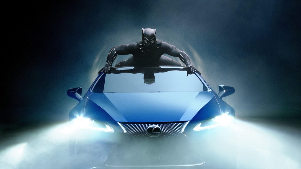 Wallpapers Lexus LC , Black Panther, HD, Movies,