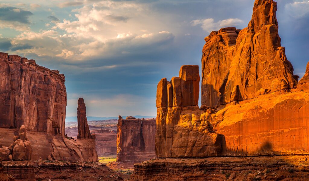 Landscapes, rocks, USA, Arches National Park, Utah Wallpapers