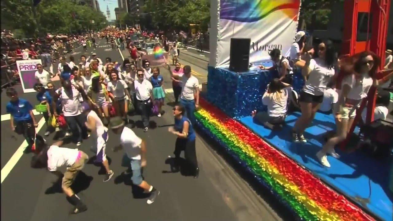 JP Morgan Chase Float at San Francisco Pride Parade