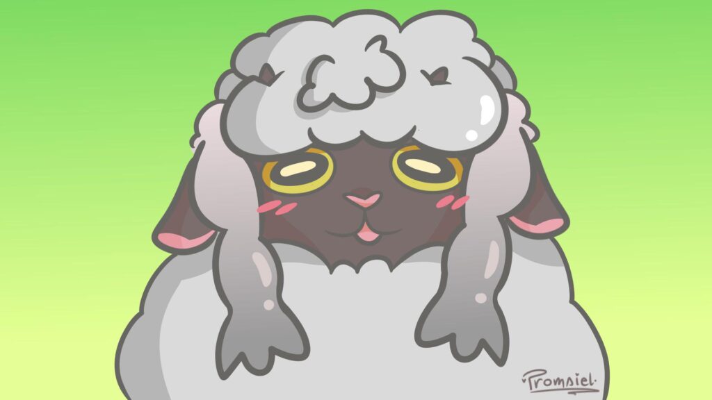 Made a Wooloo desk 4K wallpapers for my lil bro cuz why not