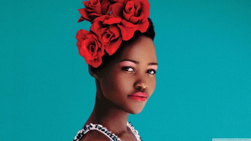 Lupita Nyong’o Portrait 2K desk 4K wallpapers High Definition