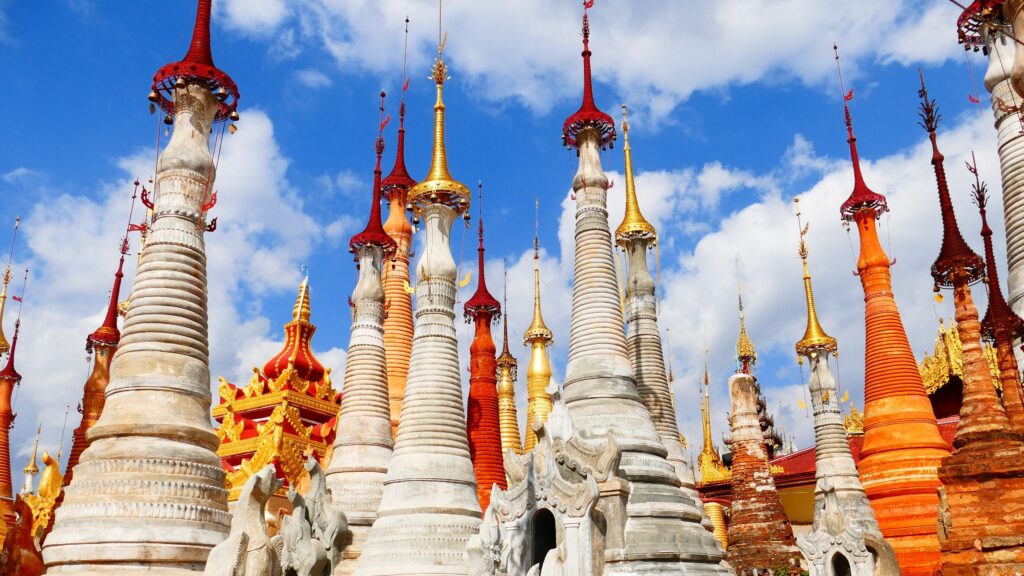 Download Wallpapers Buildings, Myanmar, Burma, Pagoda