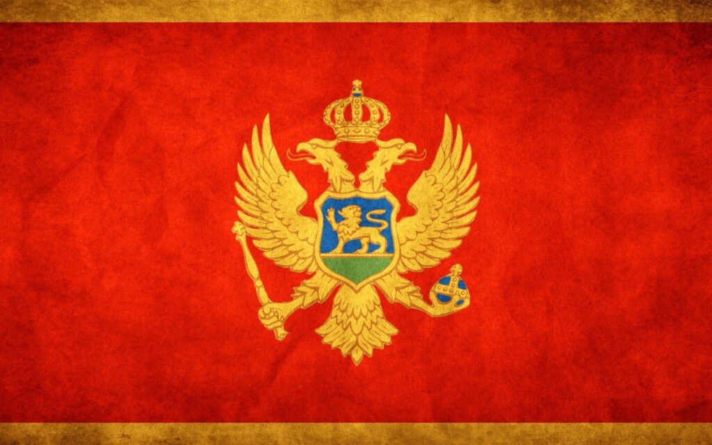 Flag Of Montenegro 2K Wallpapers