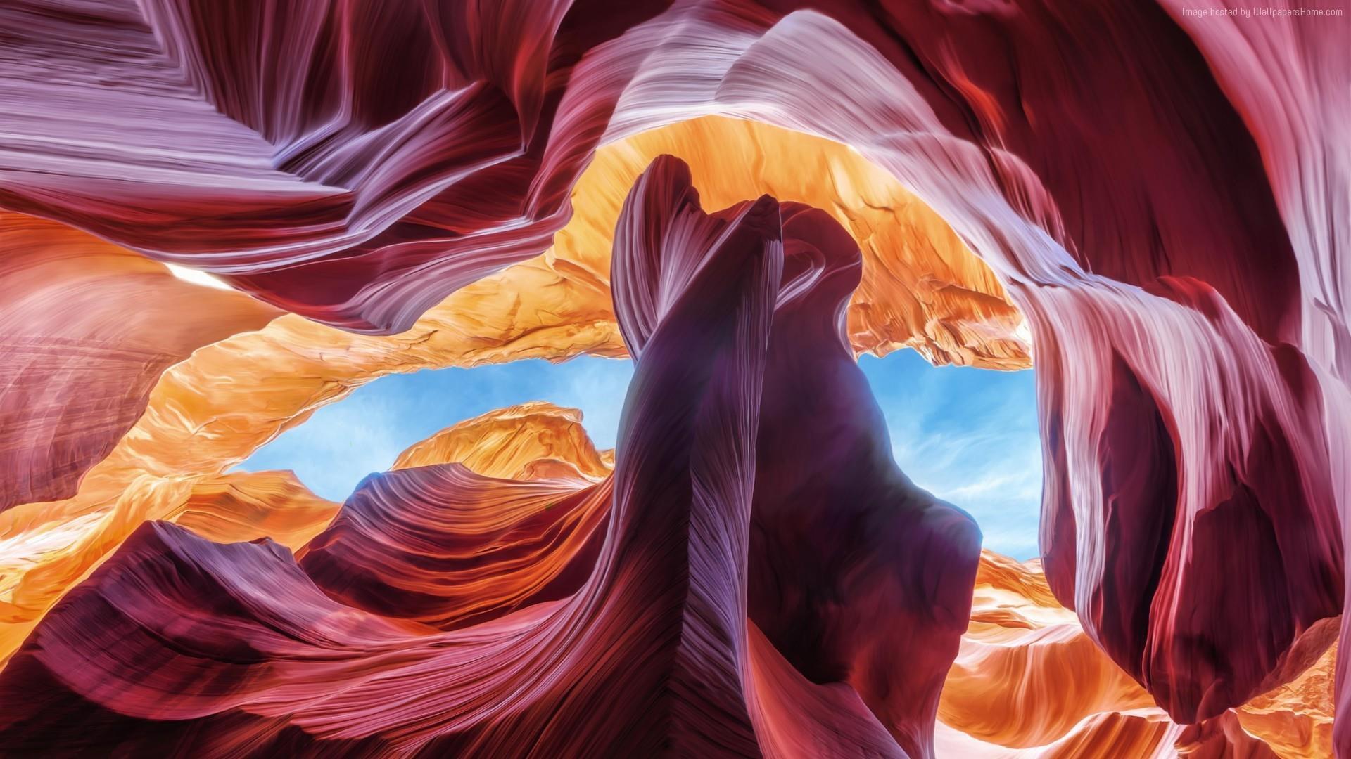 Antelope Canyon Rock Formations Wallpapers