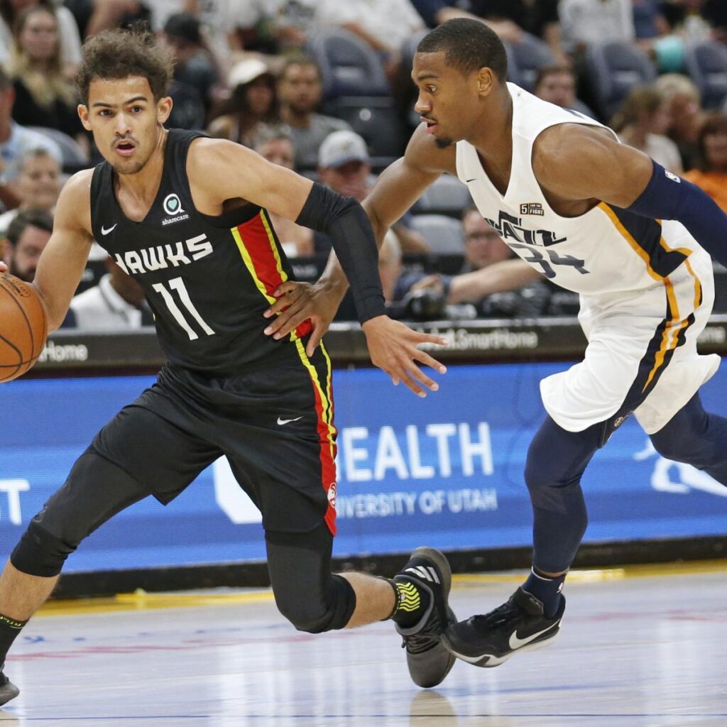 Trae Young Struggles as Hawks Fall to Grayson Allen, Jazz in Utah