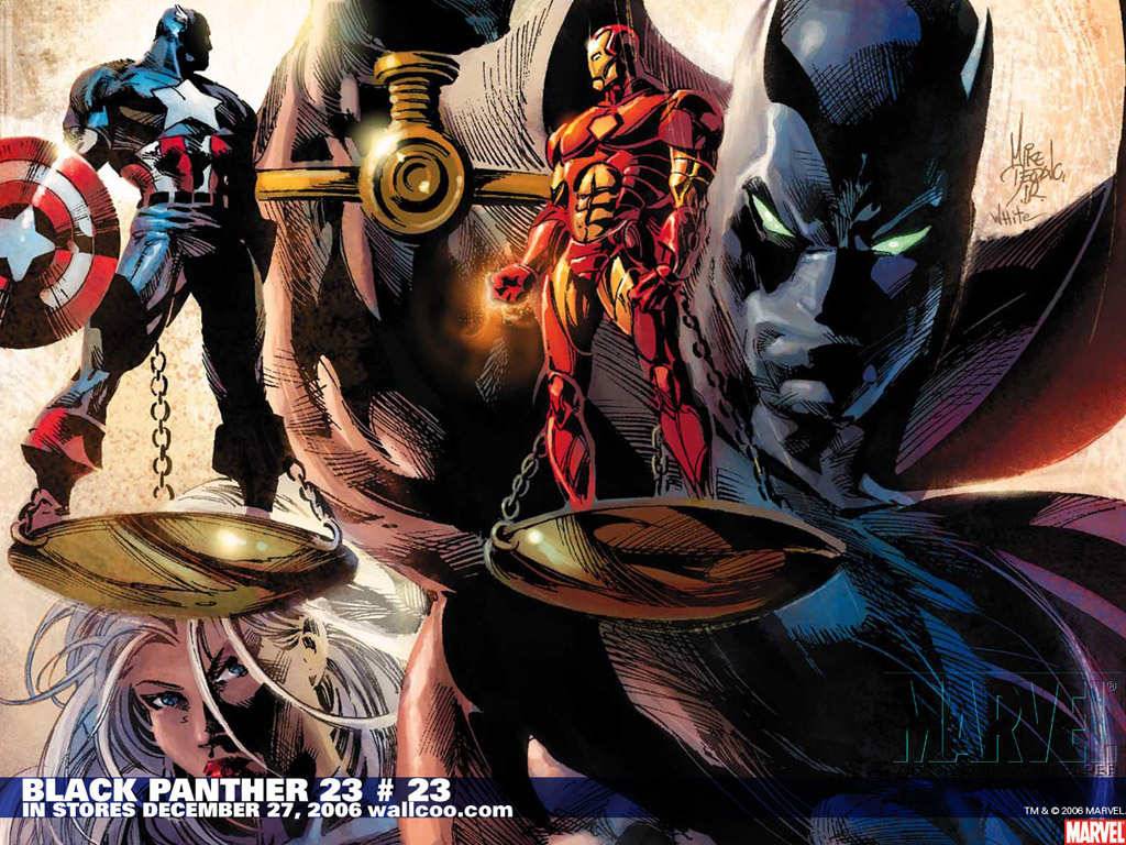 Black panther marvel comics