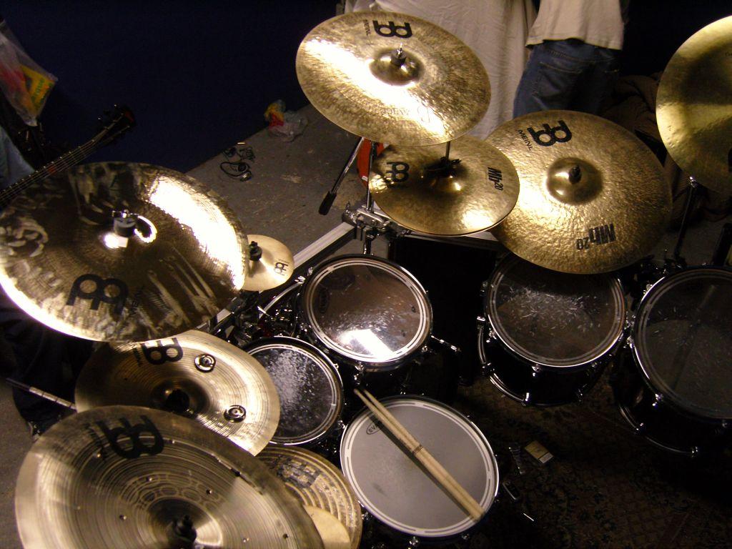 My new MAPEX Saturn Pro with MEINL cymbals