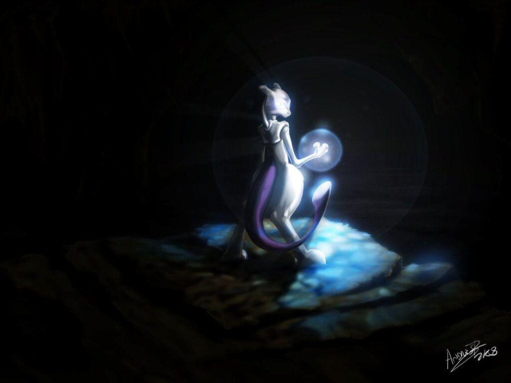 Mewtwo Fan Art 2K