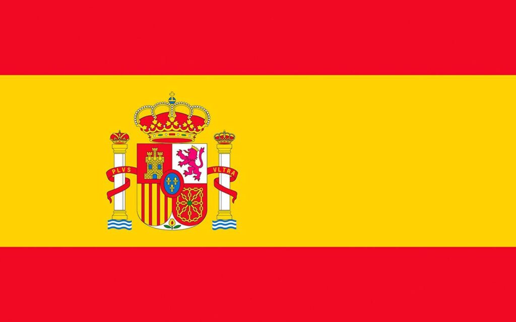 Spain Flag Stripes