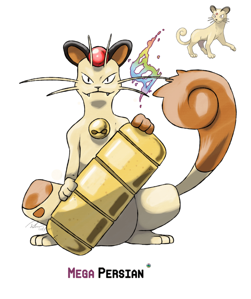 Mega Persian by LeafyHeart