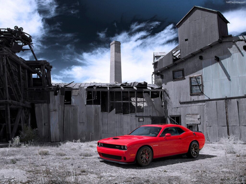 Dodge Hellcat Desk 4K Wallpapers