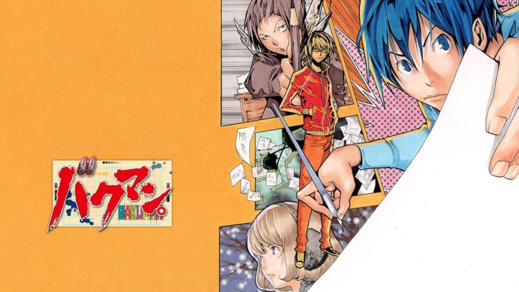 Bakuman moritaka mashiro niizuma eiji takagi akito anime wallpapers