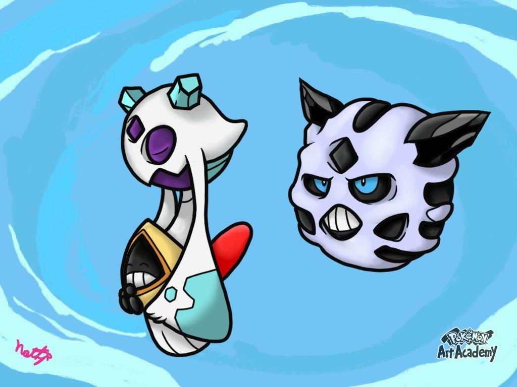 Pokemon Art Academy Snorunt, Froslass and Glalie by Gamer