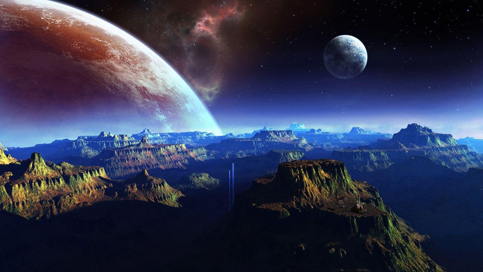 Fantasy Planet Space Art Wallpapers